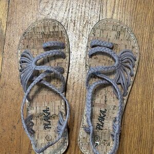 Plaka Brazilian Sand Sandals Size 7